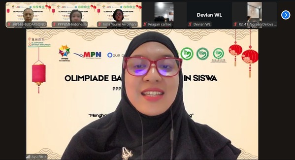 Sertifikat Lomba Olimpiade Bahasa Mandarin